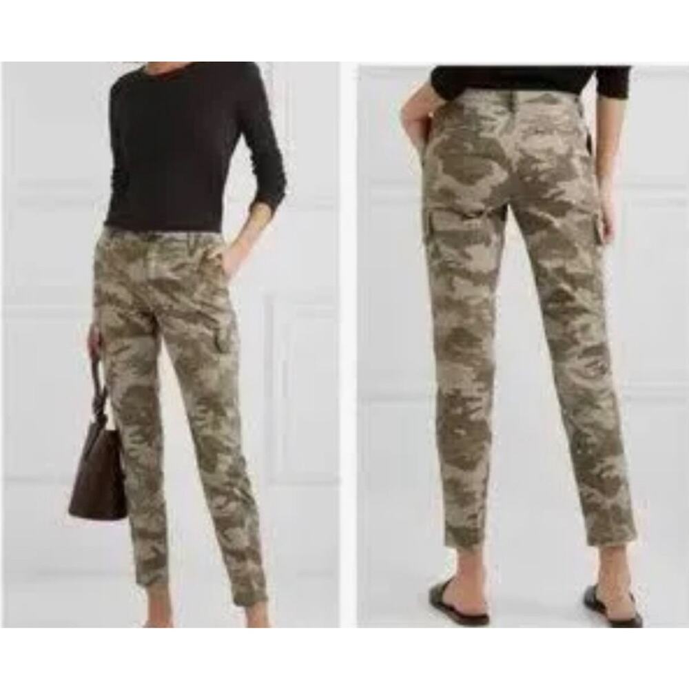 ATM Anthony Thomas Melillo Camo Cargo Pants Womens Size 4 Slim Ankle Cropped